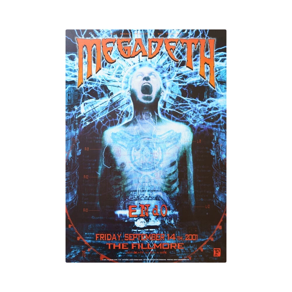 Megadeath -- 2001 [Poster]
