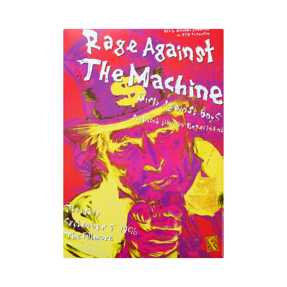 Rage Against The Machine -- 1996 [Poster]