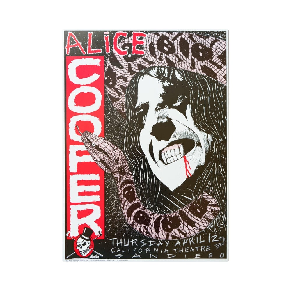 Alice Cooper -- 1990 [Poster]