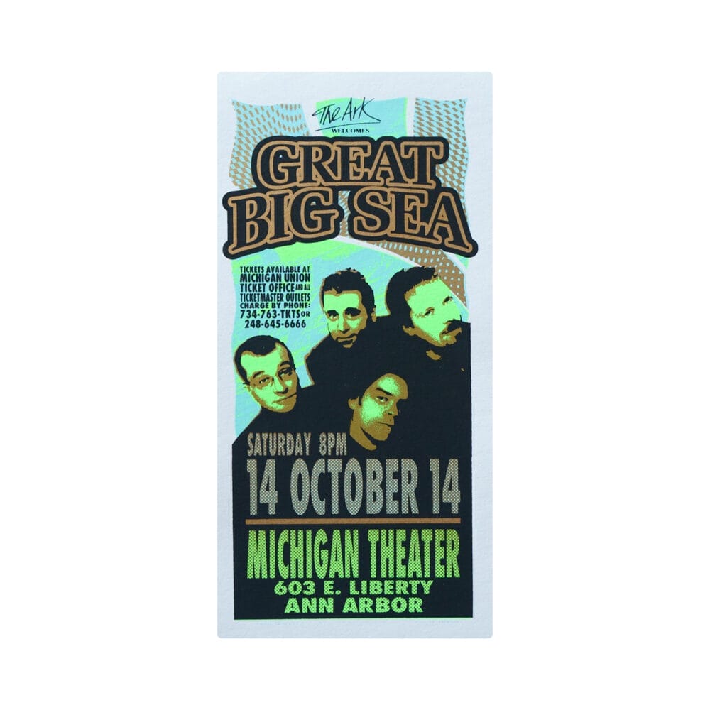 Great Big Sea -- 2000 [Handbill]