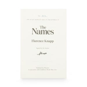 Knapp, Florence -- The Names [Book]