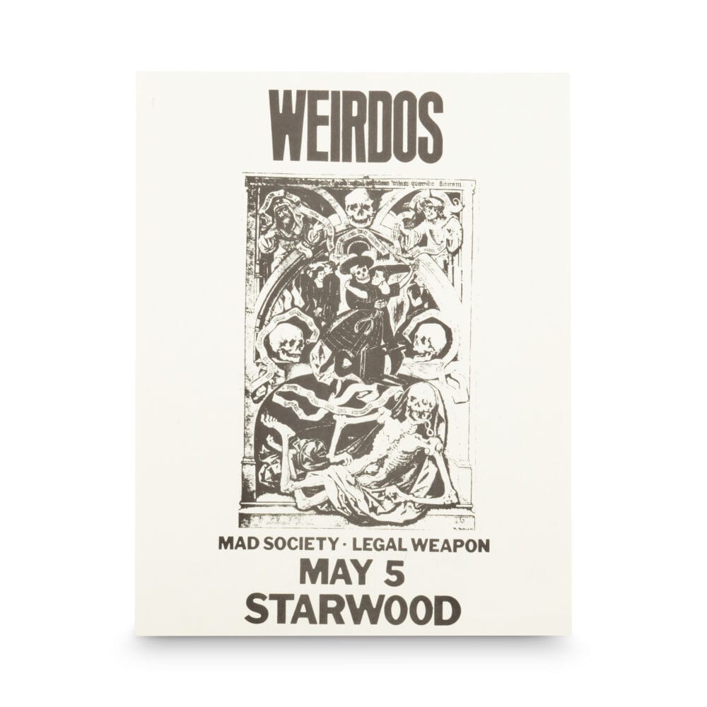Weirdos -- 1980 [Handbill]