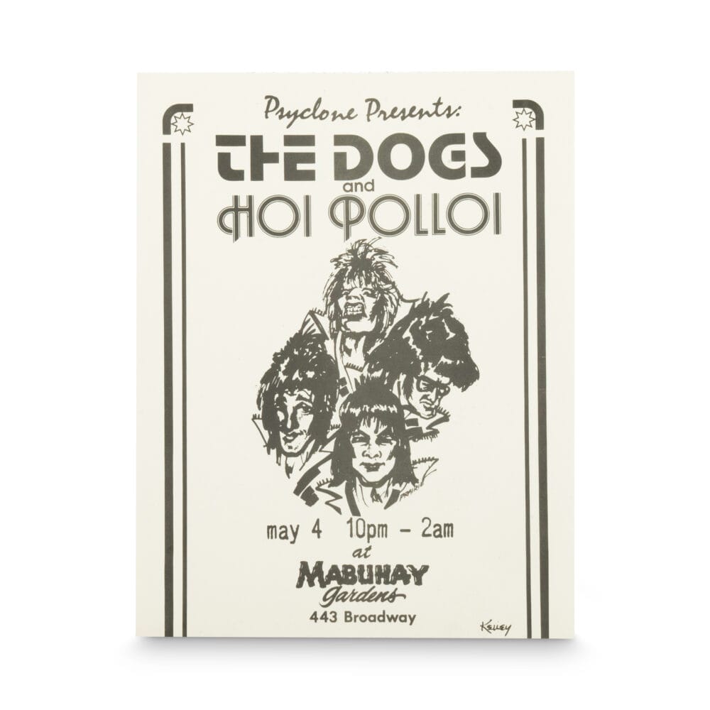 The Dogs -- 1977 [Handbill]