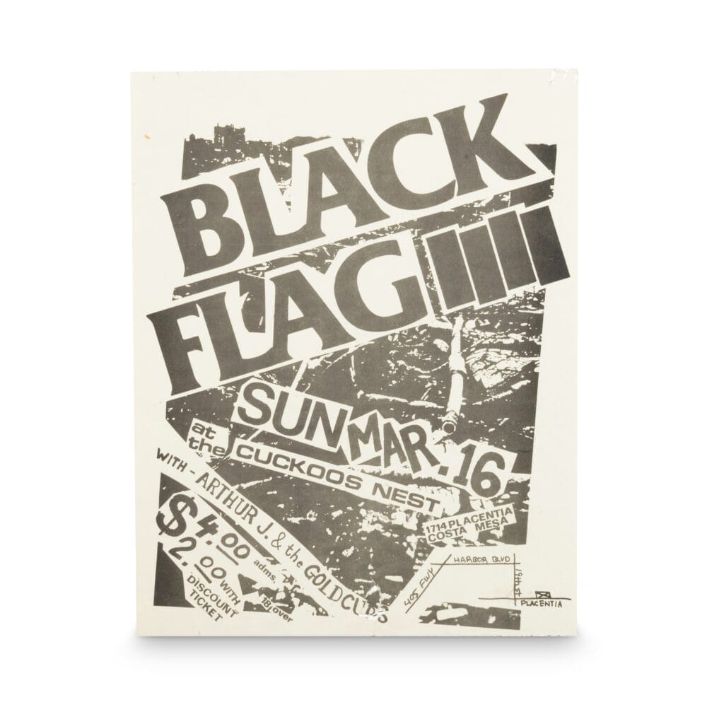Black Flag -- 1980 [Handbill]