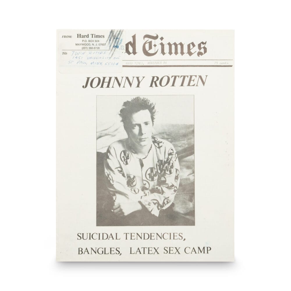 Hard Times-- Issue #4  [Magazine]