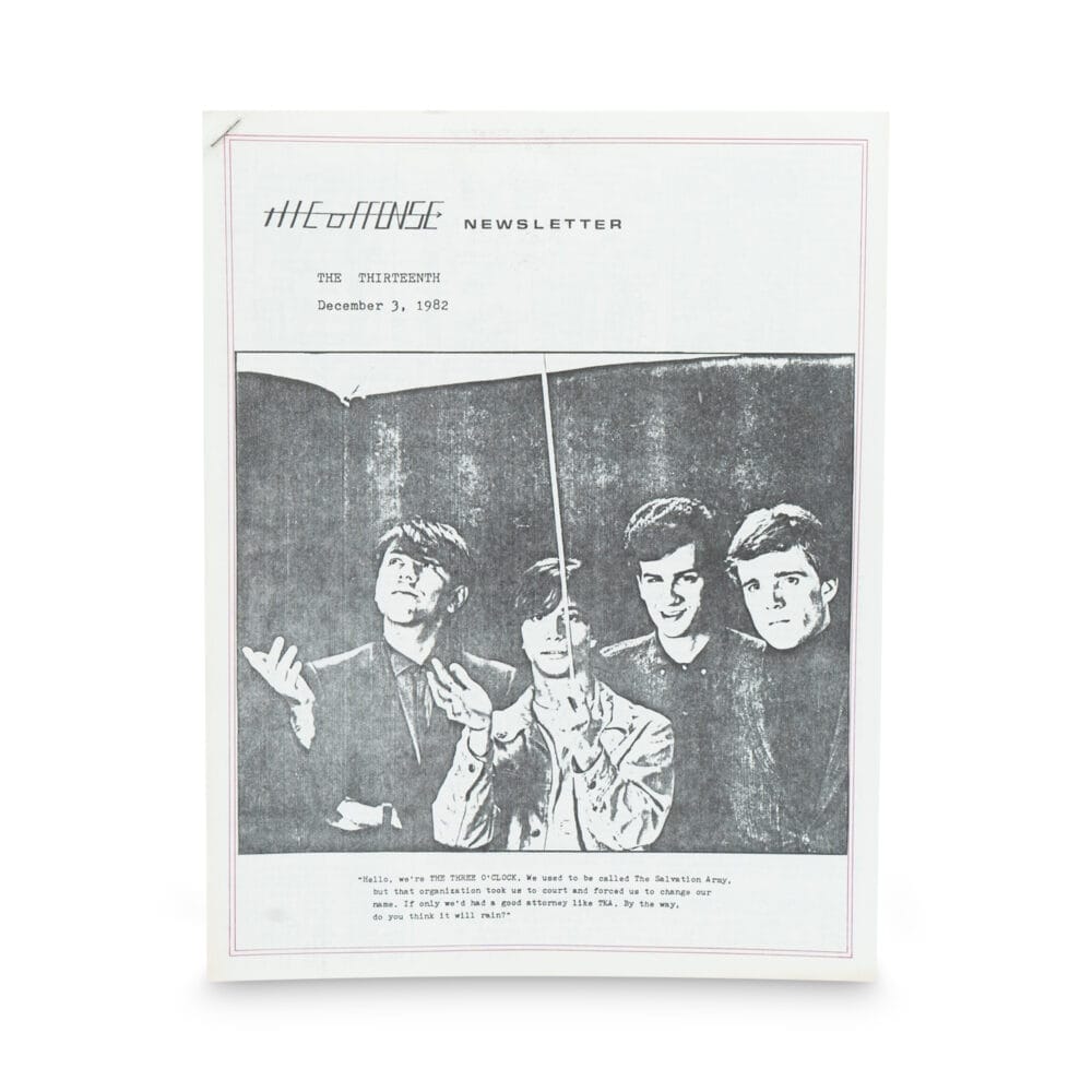 The Offense -- Issue #13 [Miscellaneous Zine]
